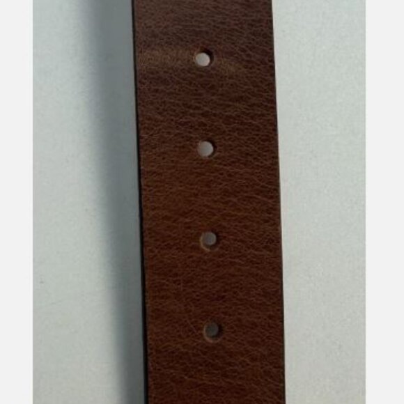 Timberland Size 40 Men's Full Grain Leather Belt Made in Italy Brown New - Picture 9 of 11